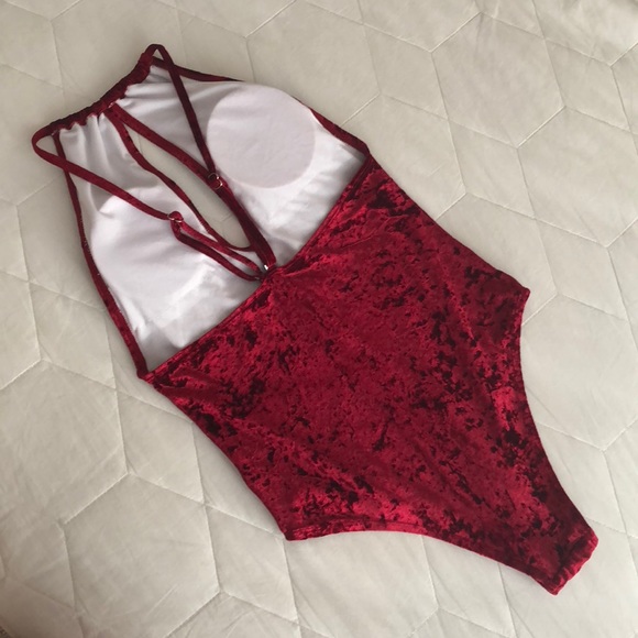 Swim Crushed Velvet Swimsuit Poshmark